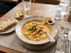 Somon Balığı Çorbası