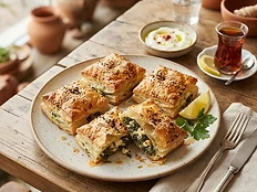 Ispanaklı Milföy Böreği