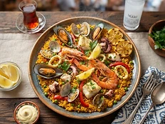 Deniz Mahsullü Paella