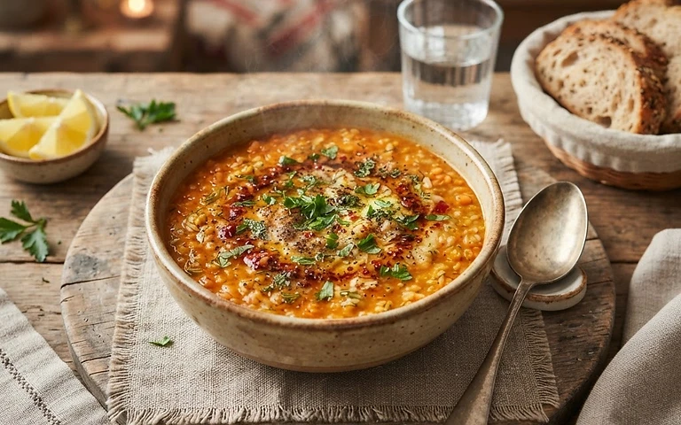 Mahluta Çorbası tarifi