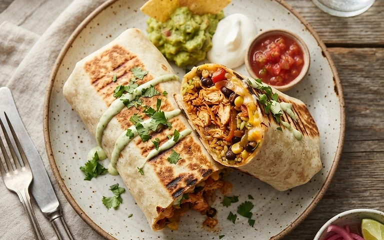 Tavuklu Burrito tarifi
