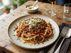 Mercimek Bolognese