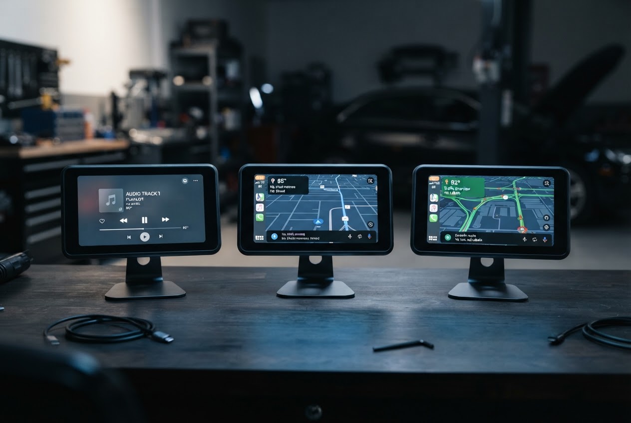Comparativa de pantallas CarPlay para coche