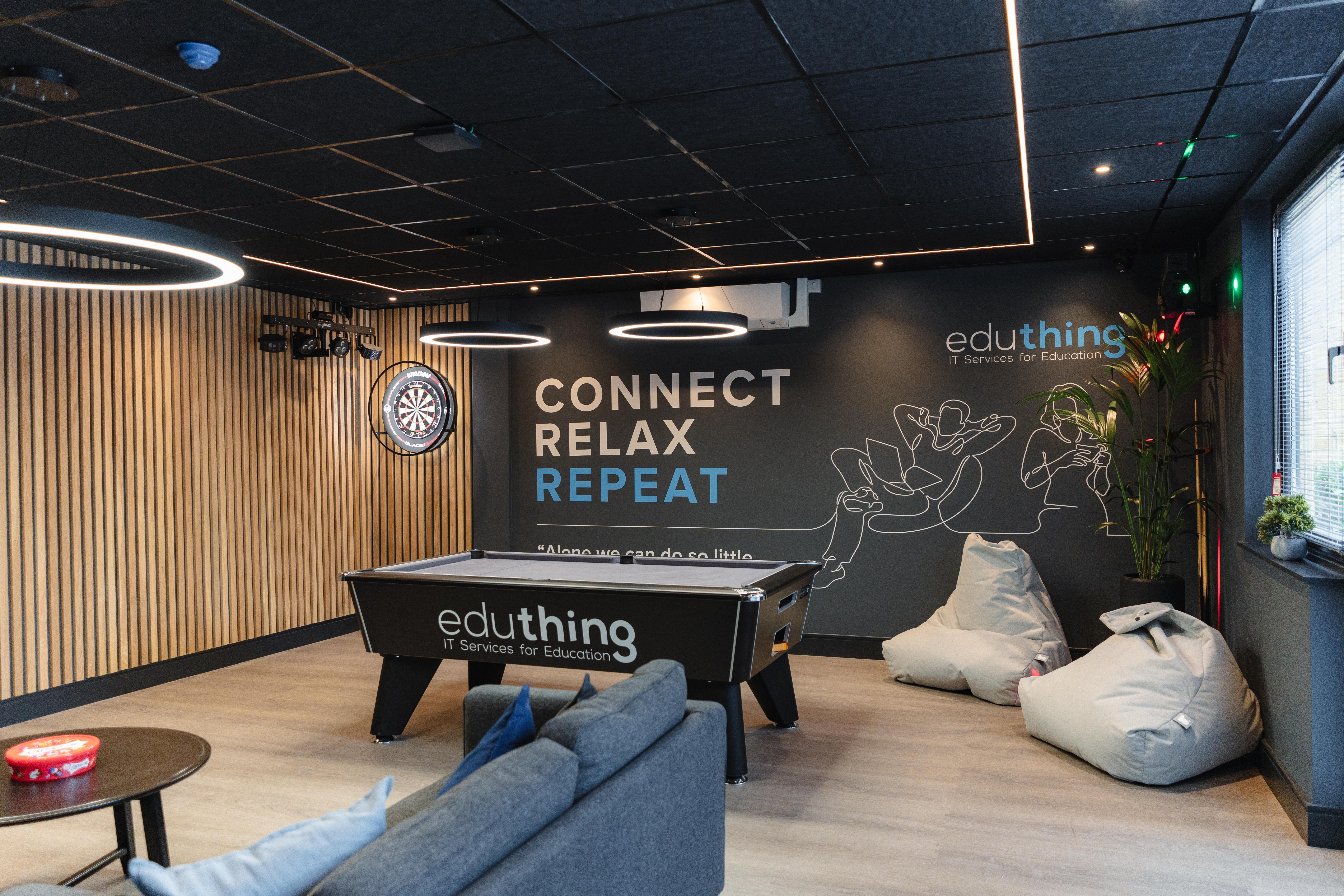 Our conference and breakout space at the Wakefield office