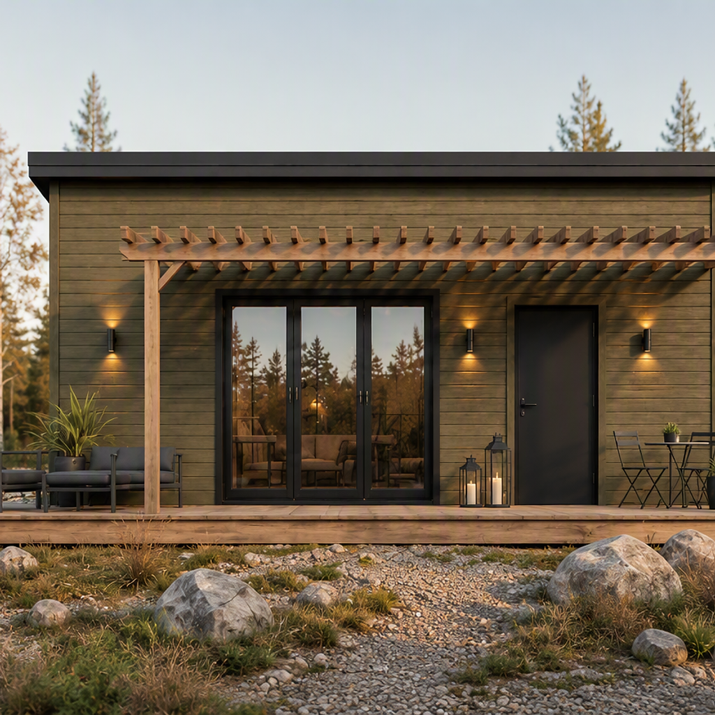 NOVA 30 — premium mikrohus från InvestModul
