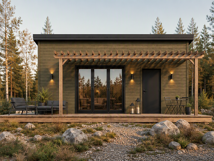 NOVA 30 — premium mikrohus från InvestModul