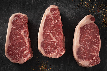 GFS Striploin Beef cut from Argentina, vacuum packed frozen export