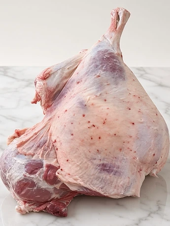 GFS Boneless Whole Leg Beef cut from South Africa, frozen export view 1