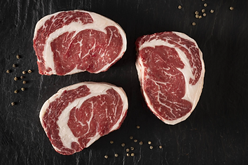 GFS Ribeye / Cube Roll Beef cut from Argentina, vacuum packed frozen export
