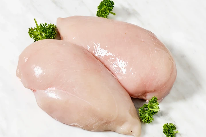 GFS Boneless Skinless Chicken Breast Poultry cut from Brazil, vacuum packed frozen export