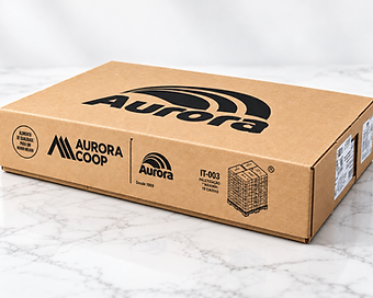 GFS AURORA frozen poultry export carton from Brazil in the wholesale showroom