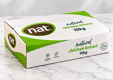 GFS NAT. sealed frozen poultry export carton designed for international shipping
