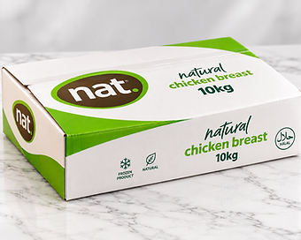 GFS NAT. frozen poultry export carton from Brazil in the wholesale showroom