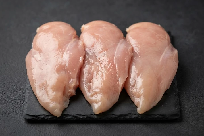 GFS Boneless Skinless Chicken Breast Poultry cut from Brazil, vacuum packed frozen export