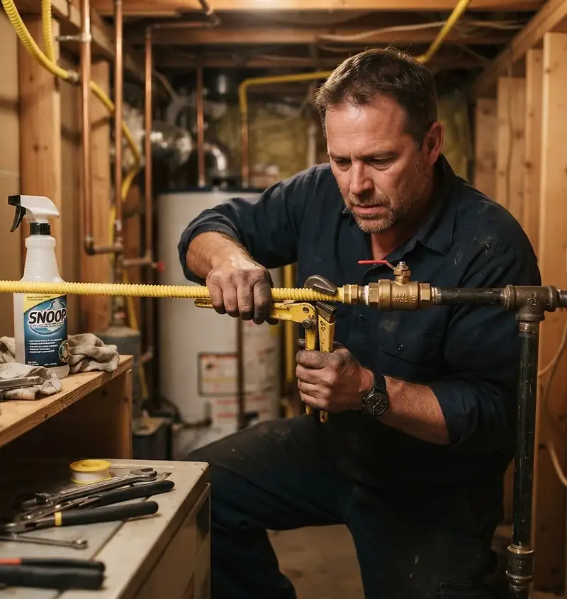 The Classic Plumber providing residential plumbing service in Oak Ridge