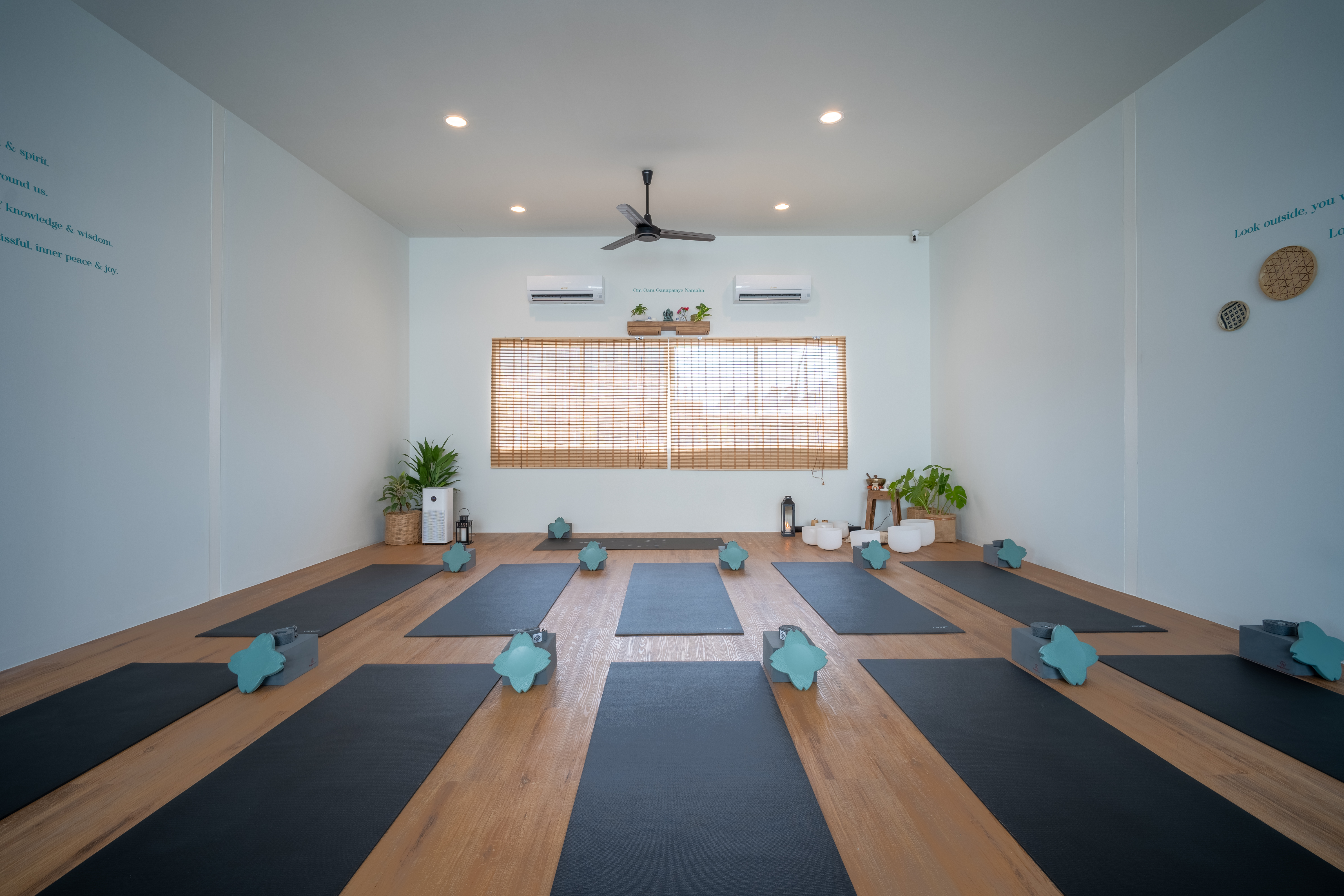 Siva Yoga studio at morning light