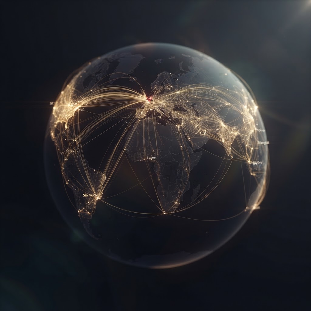 The Emboa network — one connected system