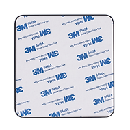 Plaque back — 3M adhesive over the NTAG213 chip