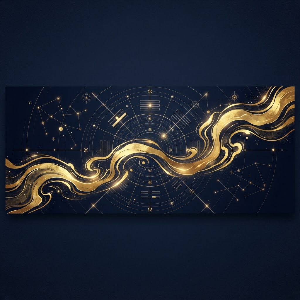 Qi Men Dun Jia: The Ren Stem, Flow, Strategy and Moving Water hero illustration