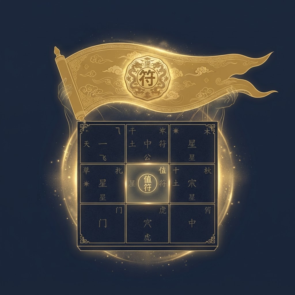Qi Men Dun Jia: Zhi Fu, the Leader Deity, Command and Legitimacy hero illustration