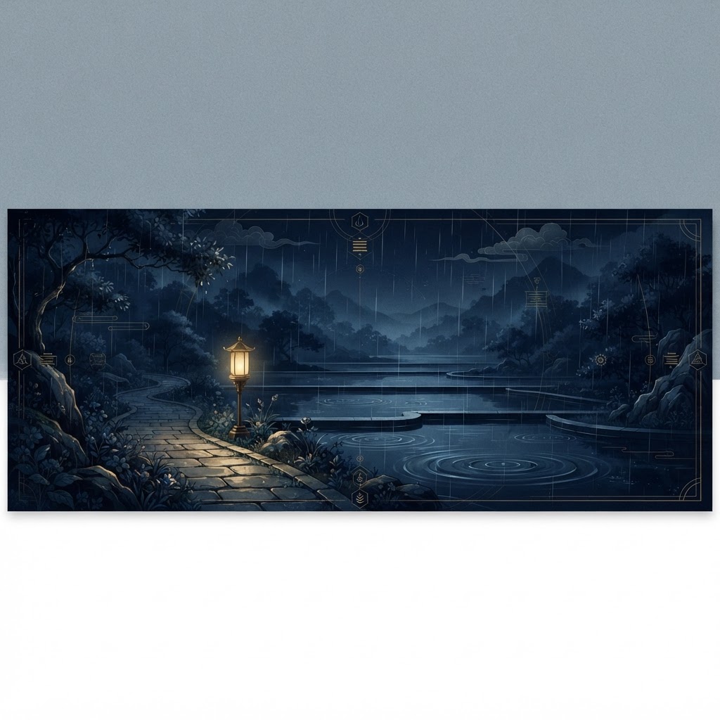 Qi Men Dun Jia: The Gui Stem, Rain, Depth and the Last Quiet Hour hero illustration