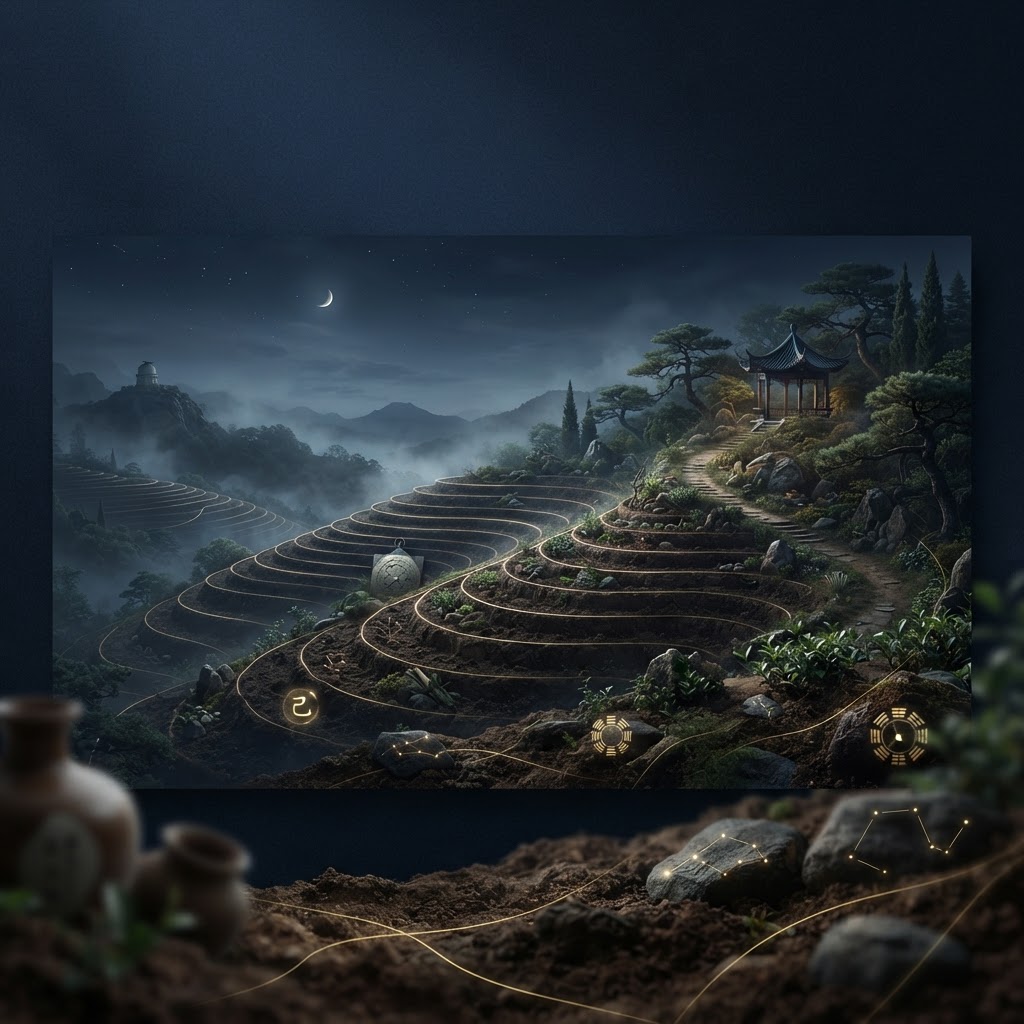 Qi Men Dun Jia: The Ji Stem, Soil, Mediation and the Second Shield of Jia hero illustration