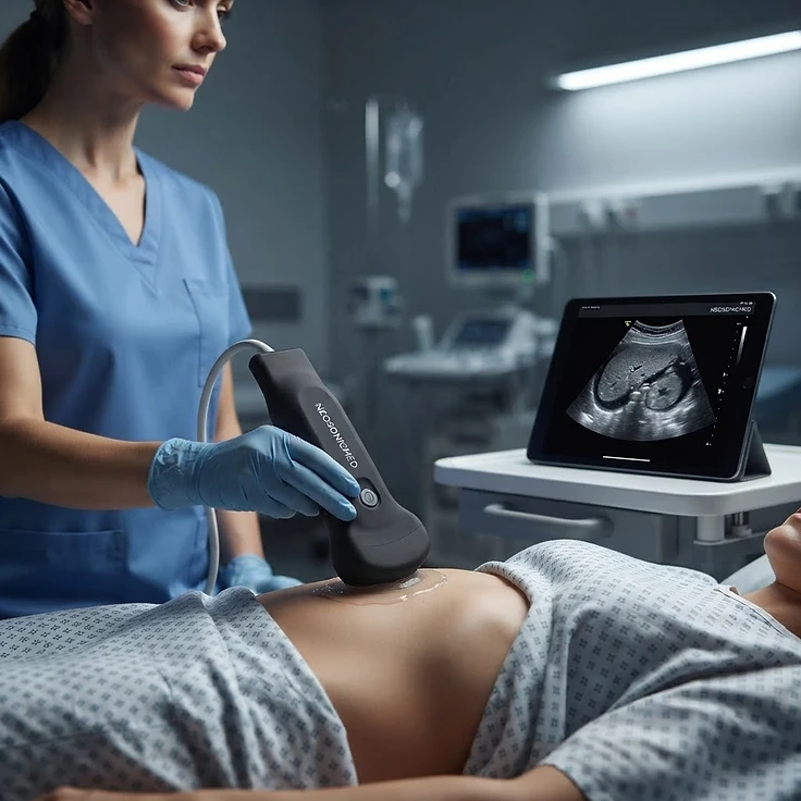 Ecografia multiuso: addome, muscoloscheletrico e cardiaca in un'unica sonda