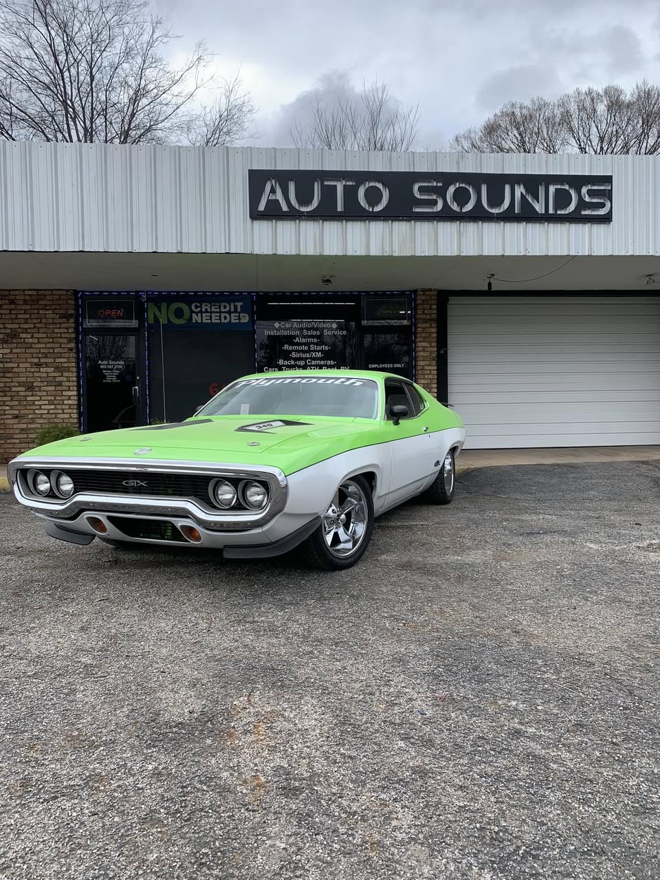 1971 Plymouth GTX Custom Audio — Auto Sounds Tyler TX