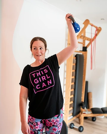 Strength session in the studio