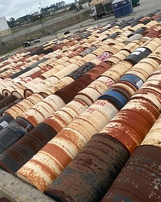 Drum accumulation yard