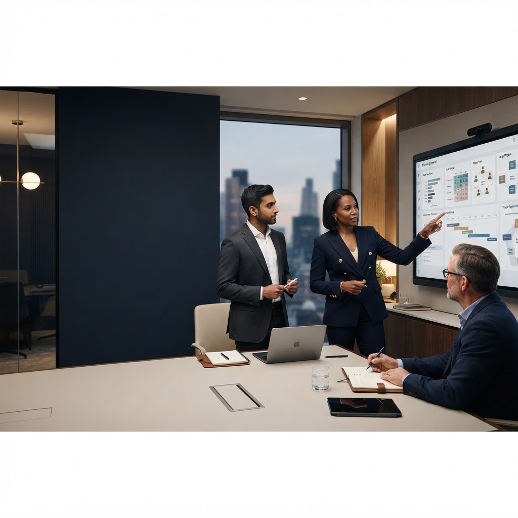 Professional employer requirements and sourcing illustration for CrestVale International