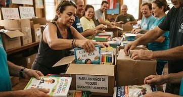 Voluntarios del Centro impactan a más de 450 jóvenes