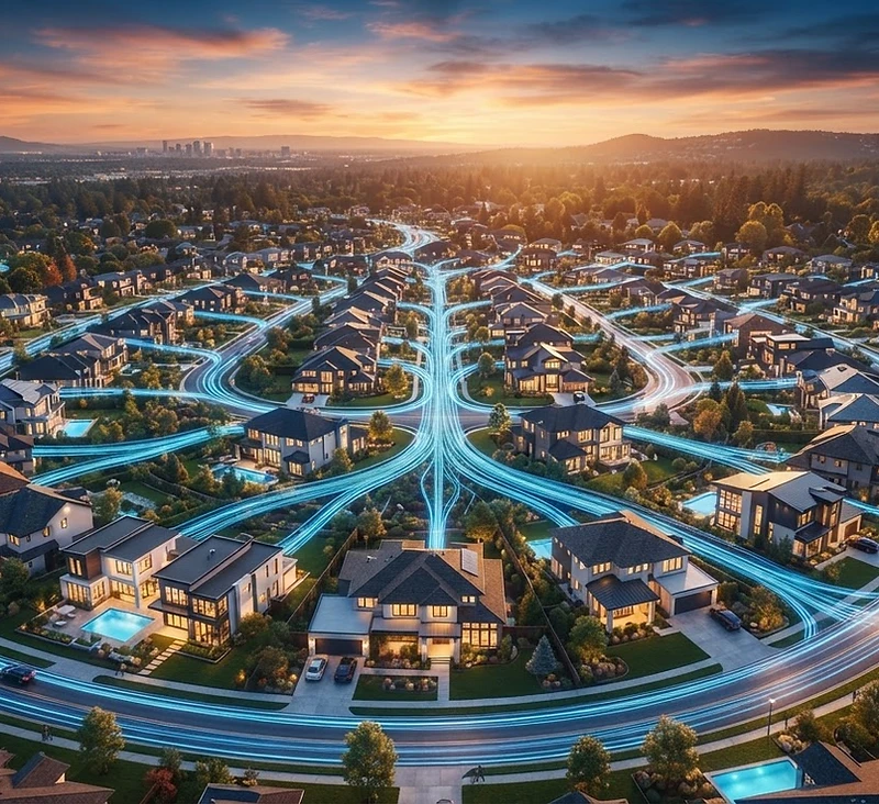 Neighborhoods connected by HighSpeed Connect