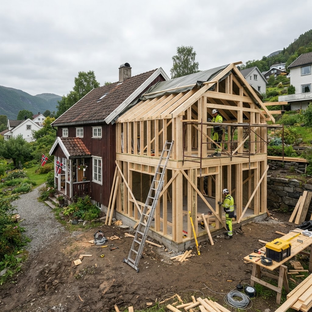 Tilbygg til boligen: Dette må du vite om regler og søknad