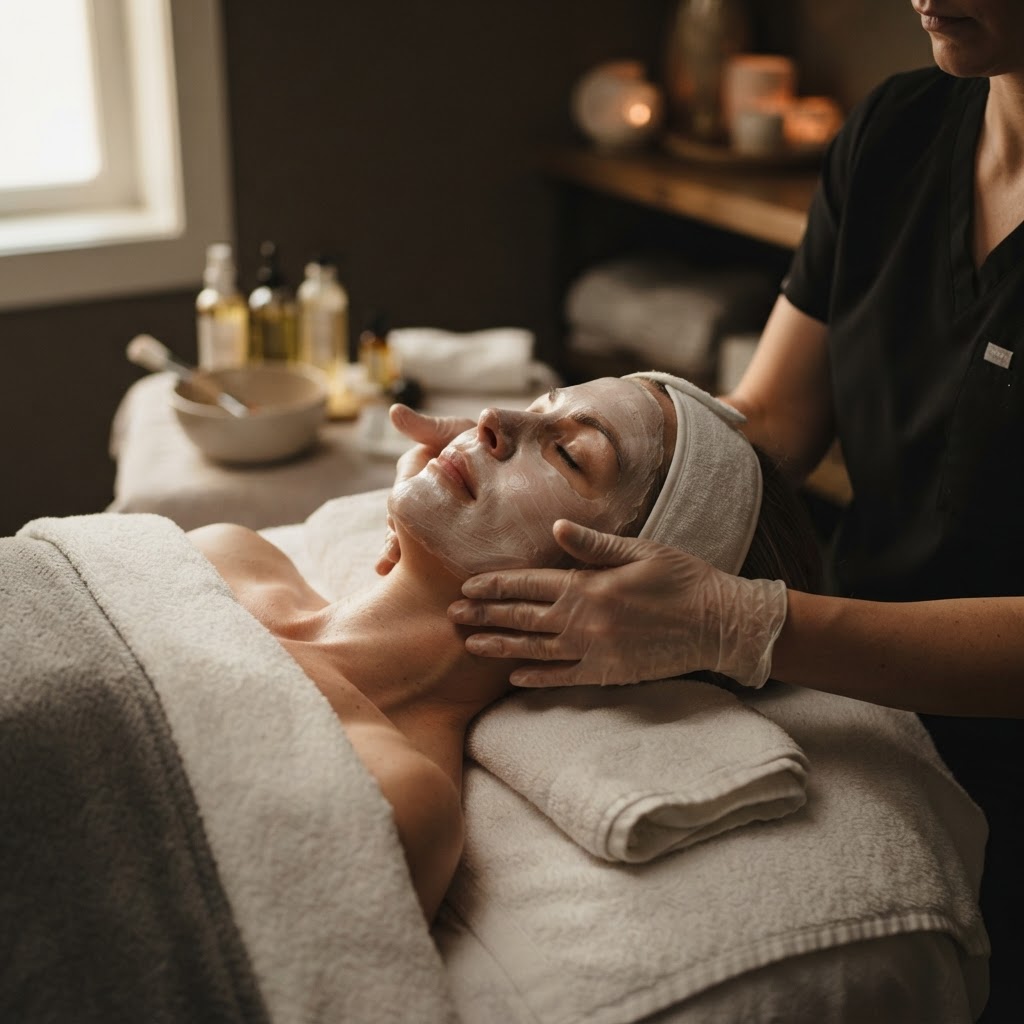 Drenaje facial para un brillo y efecto lifting