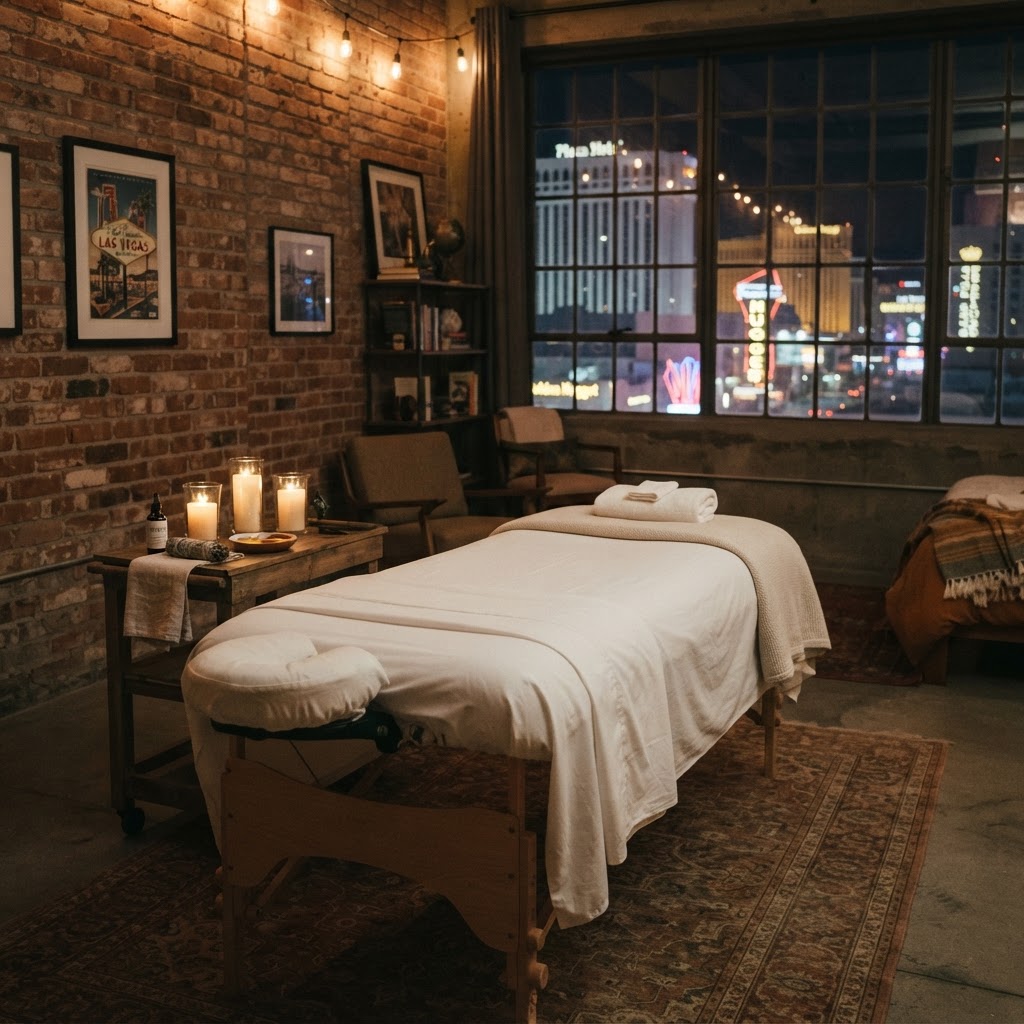 Mobile massage in Downtown, Las Vegas