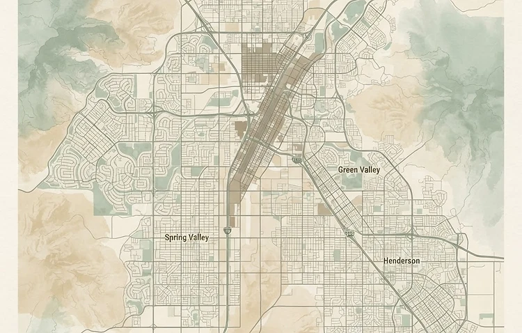 Las Vegas area neighborhoods served by Honor Concierge