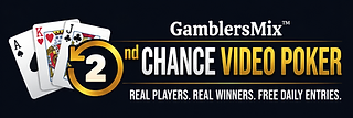 2nd Chance Video Poker — Real Players. Real Winners. Free Daily Entries.