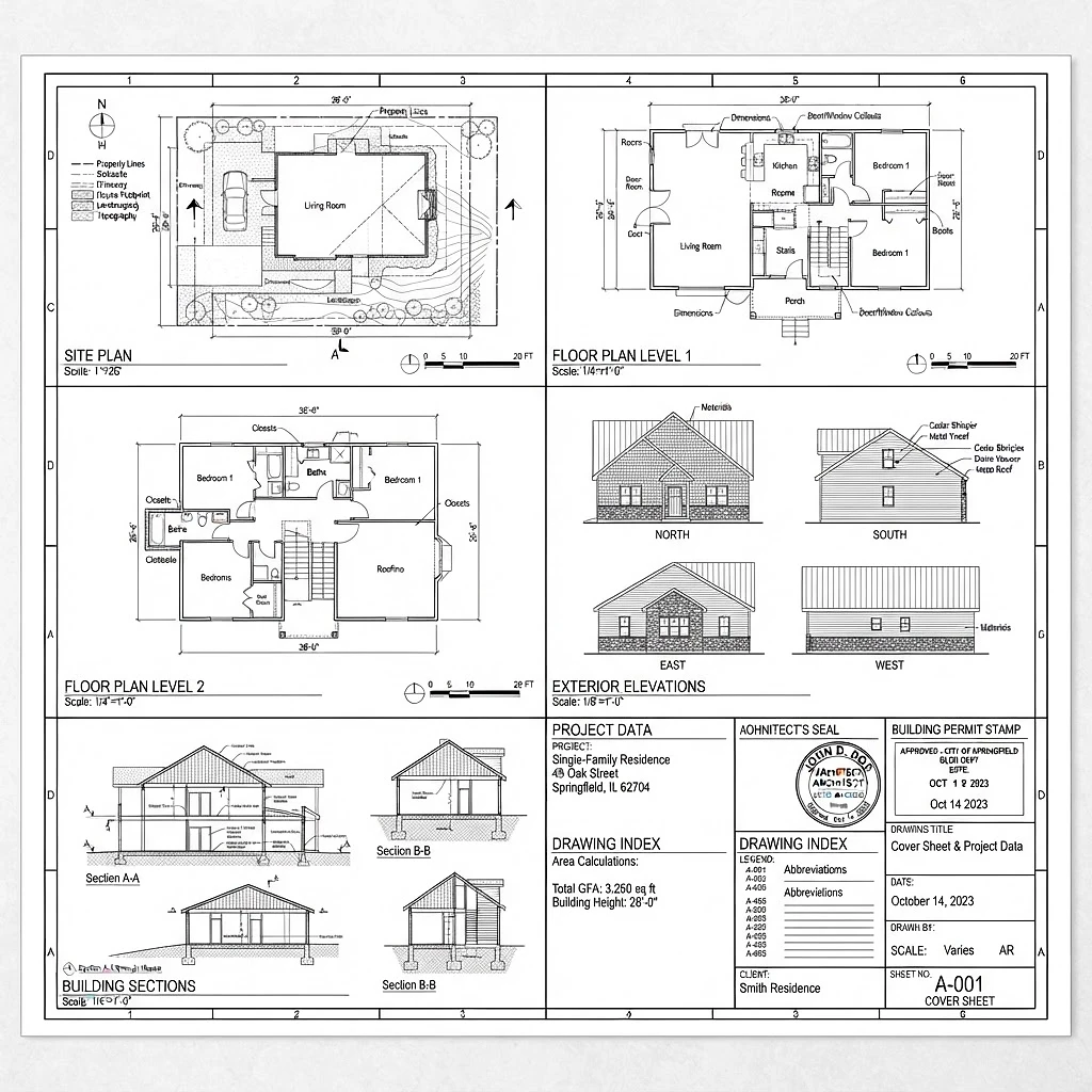 Permit Drawing Sets