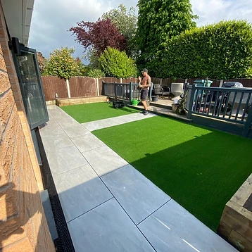 After — A Garden Made for the Sun 3 by JMB Design. Build & Driveways
