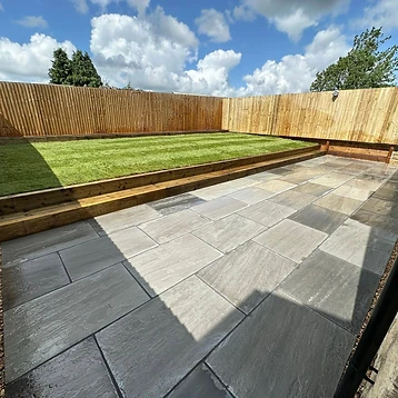 After — From a Jungle of Weeds to a Garden 4 by JMB Design. Build & Driveways