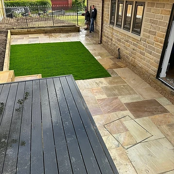 After — A Nice Usable Space with New Boundary Fencing 2 by JMB Design. Build & Driveways