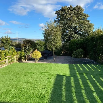 After — A Big Artificial Turf Job 3 by JMB Design. Build & Driveways