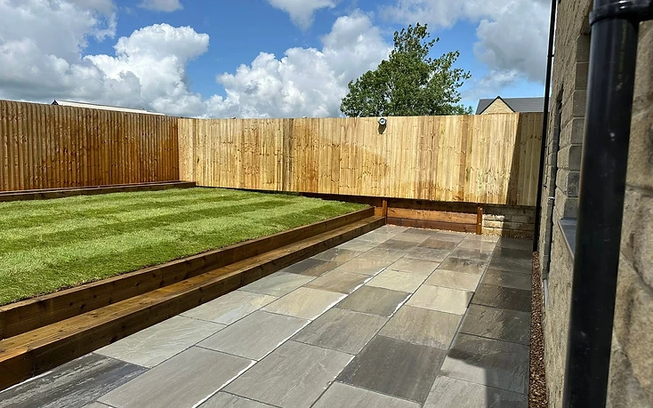 After — From a Jungle of Weeds to a Garden 1 by JMB Design. Build & Driveways
