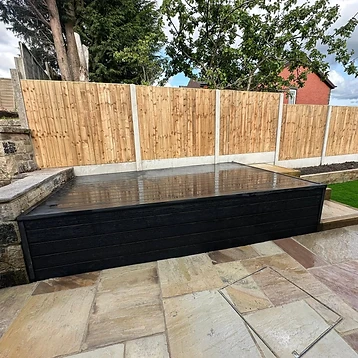 After — A Nice Usable Space with New Boundary Fencing 5 by JMB Design. Build & Driveways