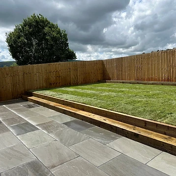 After — From a Jungle of Weeds to a Garden 6 by JMB Design. Build & Driveways