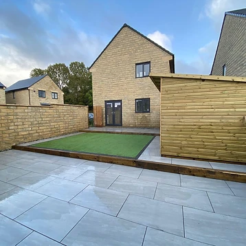 After — A Modern, Low-Maintenance Garden 6 by JMB Design. Build & Driveways