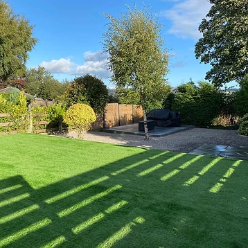 After — A Big Artificial Turf Job 6 by JMB Design. Build & Driveways