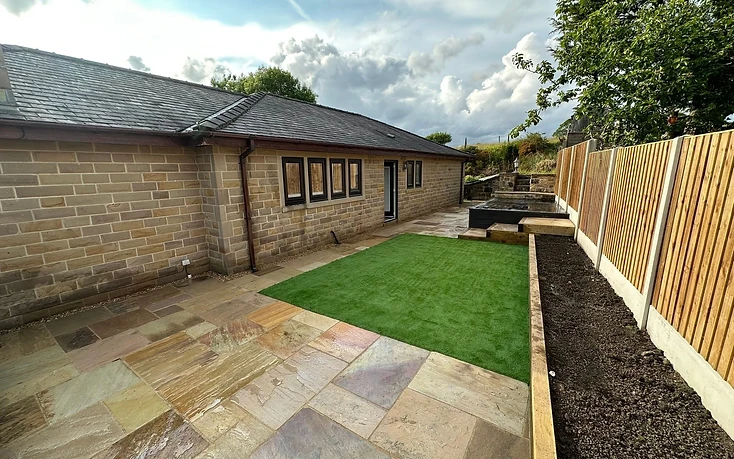 After — A Nice Usable Space with New Boundary Fencing 1 by JMB Design. Build & Driveways