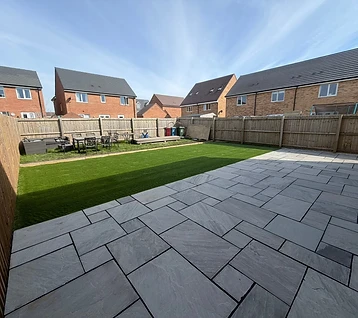 Clitheroe before & after garden renovation by JMB